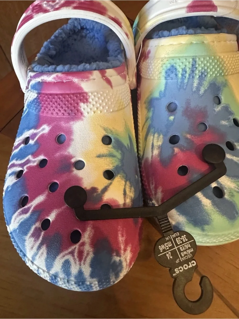 Sabot Crocs Classic doublé tie dye unisex  taille M6/W8